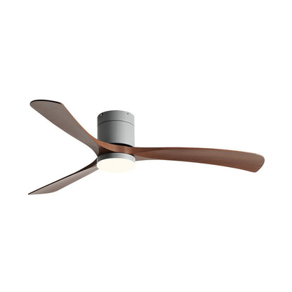 Moderner nordischer LED-Deckenventilator mit Licht