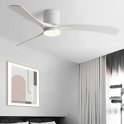 Moderner nordischer LED-Deckenventilator mit Licht