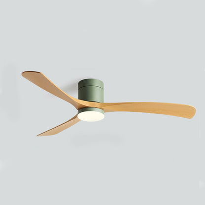 Moderner nordischer LED-Deckenventilator mit Licht