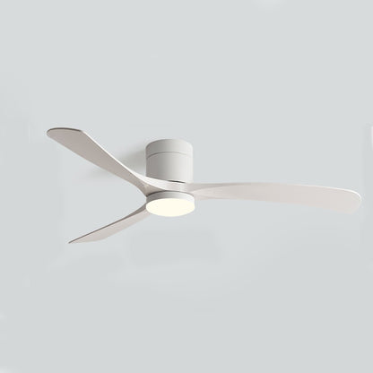Moderner nordischer LED-Deckenventilator mit Licht