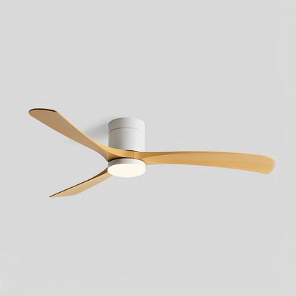Moderner nordischer LED-Deckenventilator mit Licht