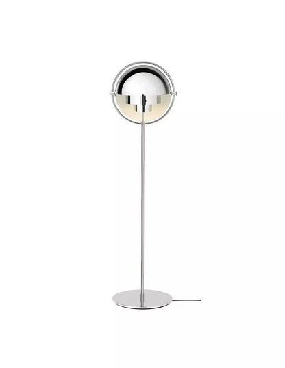 Skulpturale Stehleuchte mit mehreren Leuchtkörpern