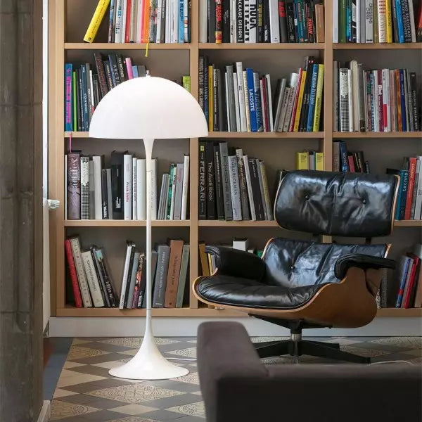 Moderne Pilz-Stehleuchte