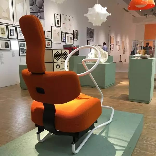 Skulpturale Kokon-Hängeleuchte