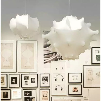 Skulpturale Kokon-Hängeleuchte