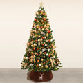 Künstlicher Weihnachtsbaum Canelle im nordischen Baumwollstil