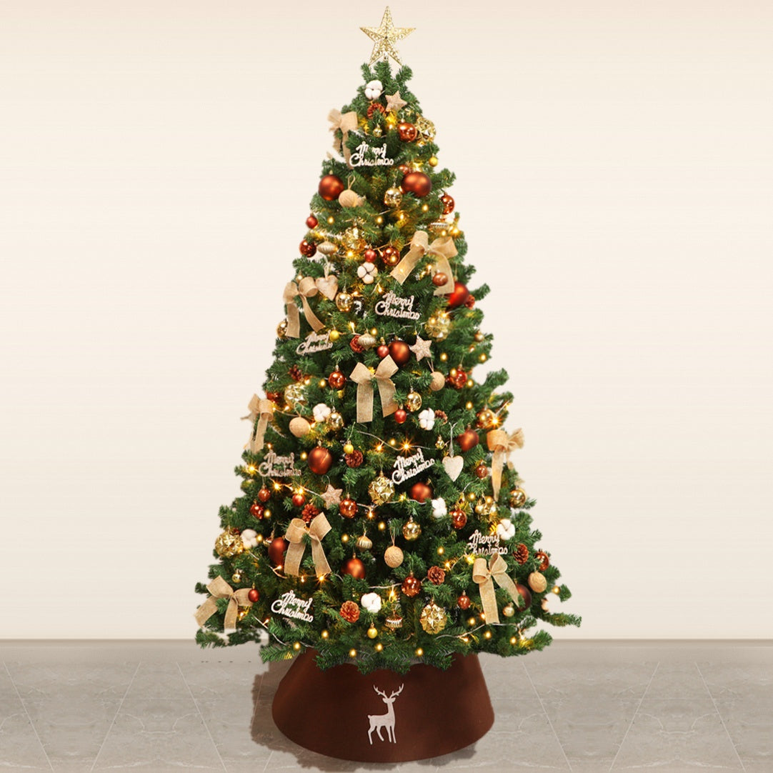 Künstlicher Weihnachtsbaum Canelle im nordischen Baumwollstil