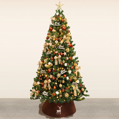 Künstlicher Weihnachtsbaum Canelle im nordischen Baumwollstil